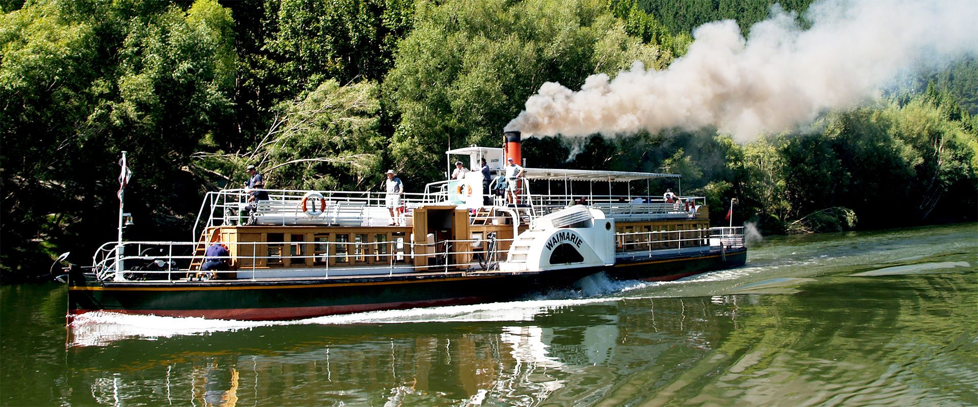 Whanganui river steam boat